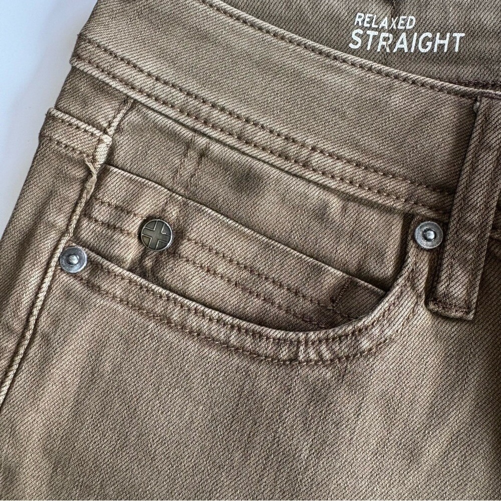 Liverpool Men's 29x32 Tobacco Brown Relaxed Straight Khaki Pants NEW - Picture 8 of 9